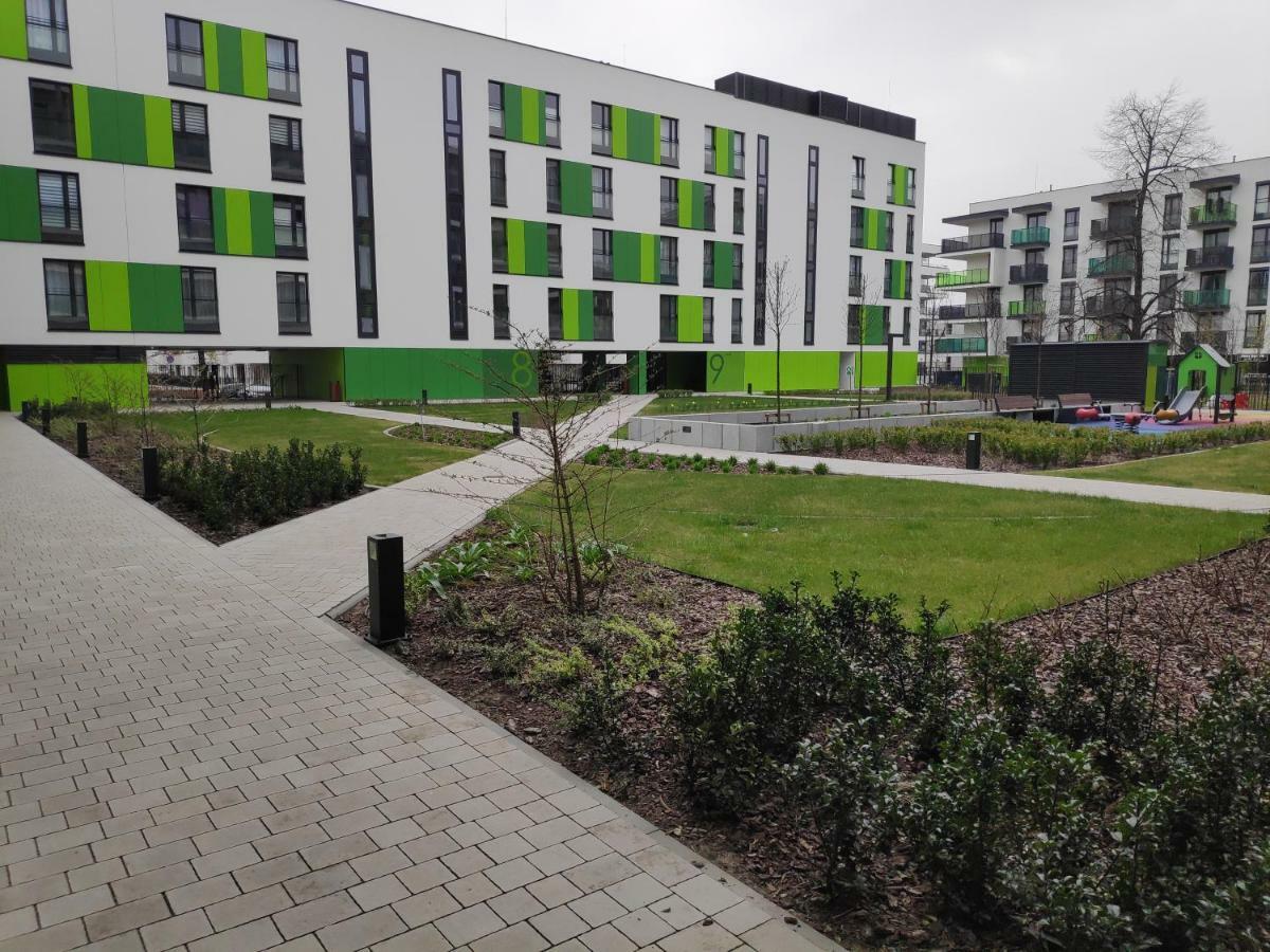 First -- Green Zoliborz Apartment 1 Warschau Exterior foto